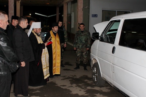 На потреби АТО греко-католики Тернополя передали мікроавтобус.(ФОТО)